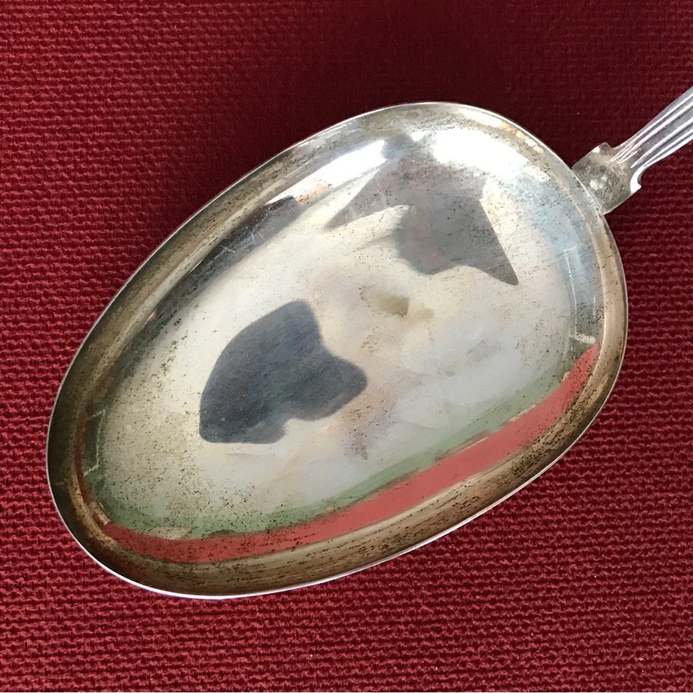 Z Gallerie Silver Appetizer Spoon